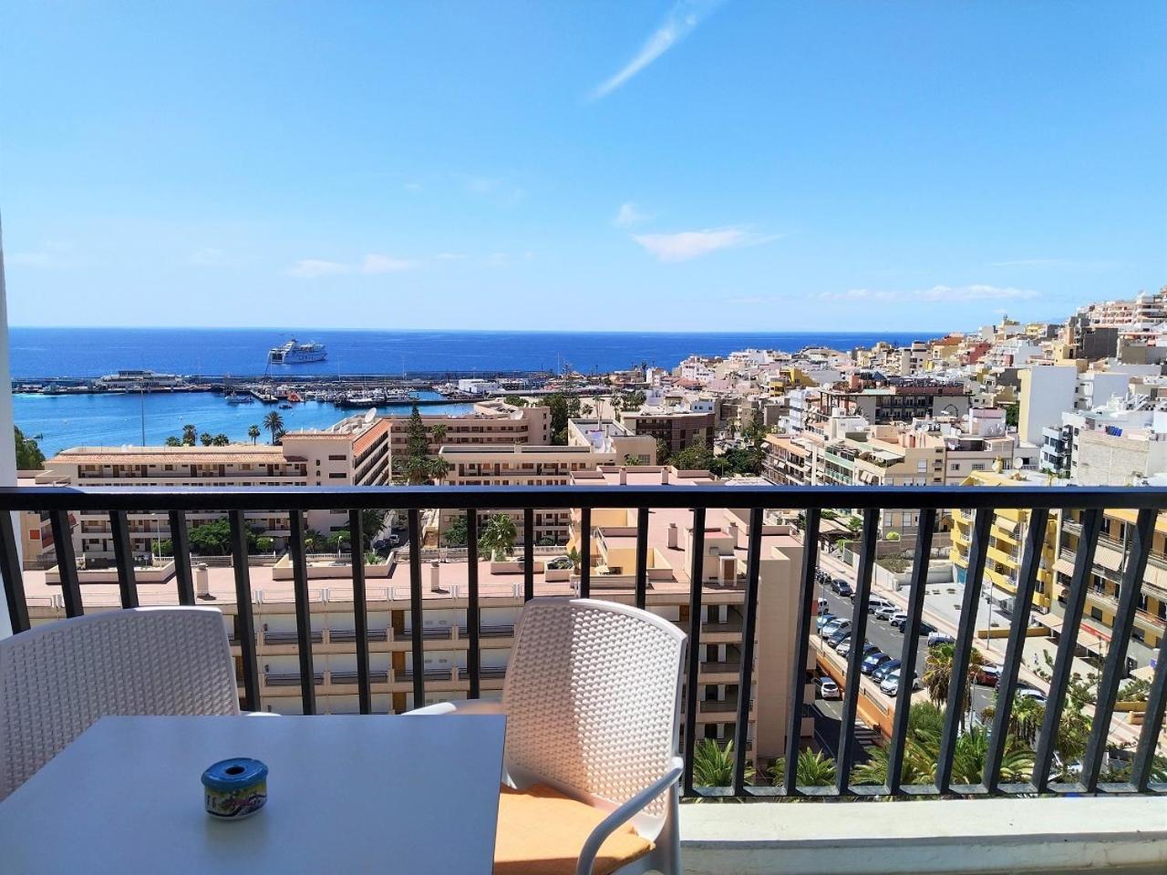 Los Cristianos Achacay Appartement standing Vue panoramique Exterior foto
